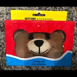 New Moschino + Sephora sleep eye mask